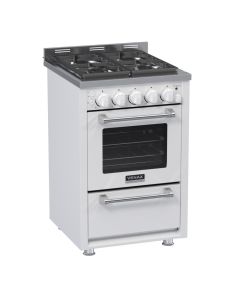 Fogao 4 Bocas Venax Temis Branco Gas GLP c/ espeto rotativo forno #