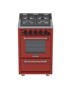 Fogao 4 Bocas Venax Temis Vermelho GLP c/ espeto rotativo forno #
