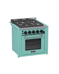 Fogao de Embutir 4 Bocas Venax Temis Verde Gas GLP
