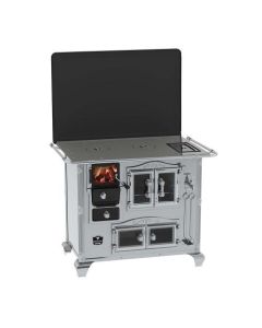 Fogao a Lenha N 2 Gab Imperador Vitreo Inox c/ Tampa Venax