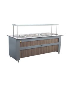 Buffet Térmico 6 cubas Pop (Cód: BF-005) Frilux