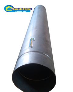 Chaminé Tubo 150mm Galvanizado
