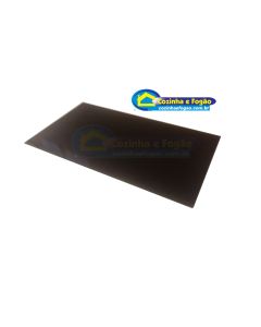 Chapa de Vitrocêramica (N°1: 73x41cm) Para Fogão a Lenha de Alvenaria 