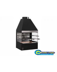 Churrasqueira Suspensa com Kit Inst. e Espetos Pinhal #