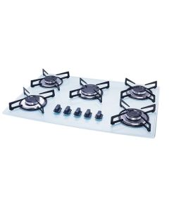 Fogão Cooktop Lines 5B Branco Safanelli