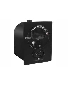 Forno a Lenha p/ Embutir Médio Pinhal Inox Interno (2 Grades no Forno) #