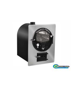 Forno a Lenha p/ Embutir Frente Inox Grande Pinhal *