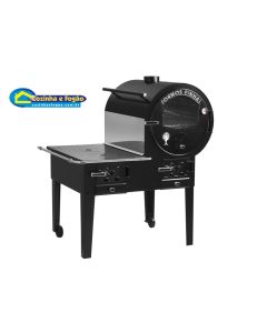 Forno e Fogão a Lenha Pinhal (chapa 80x51cm) *